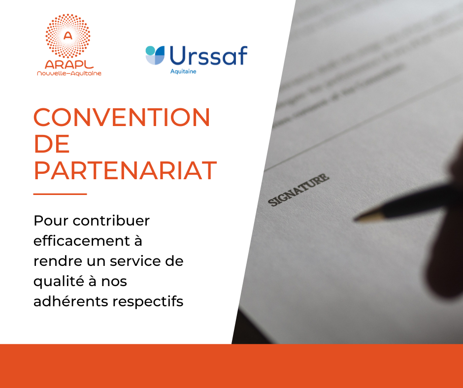 Convention urssaf aquitaine arapl nouvelle aquitaine